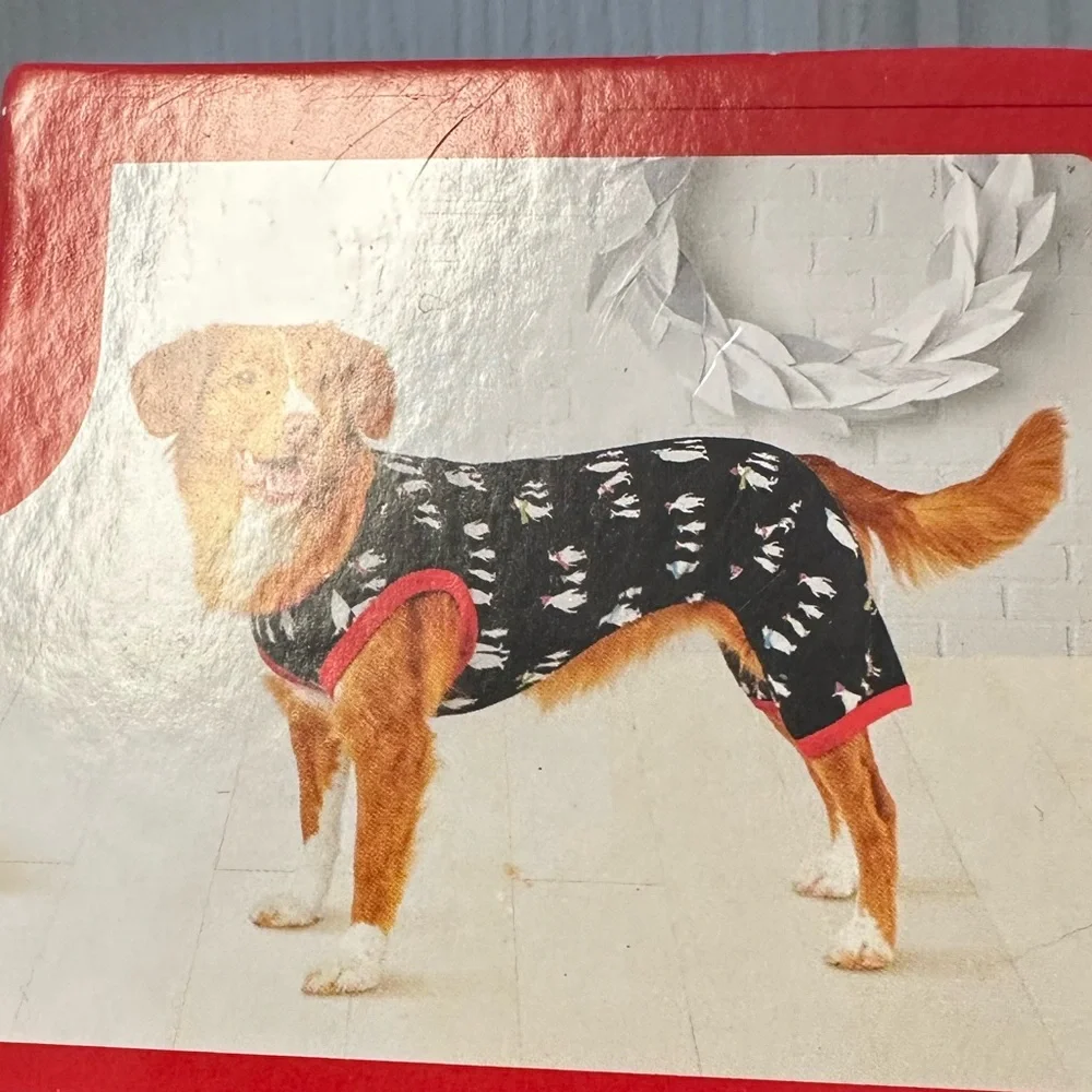 Wondershop Black Penguin Print Dog Outfit